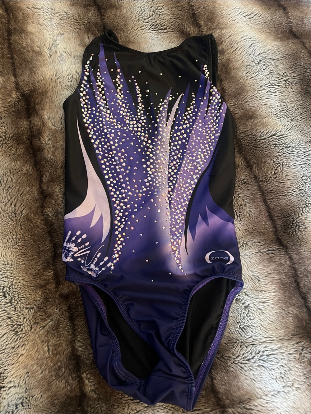 Stunning chalk warrior leotard size adult x-small
